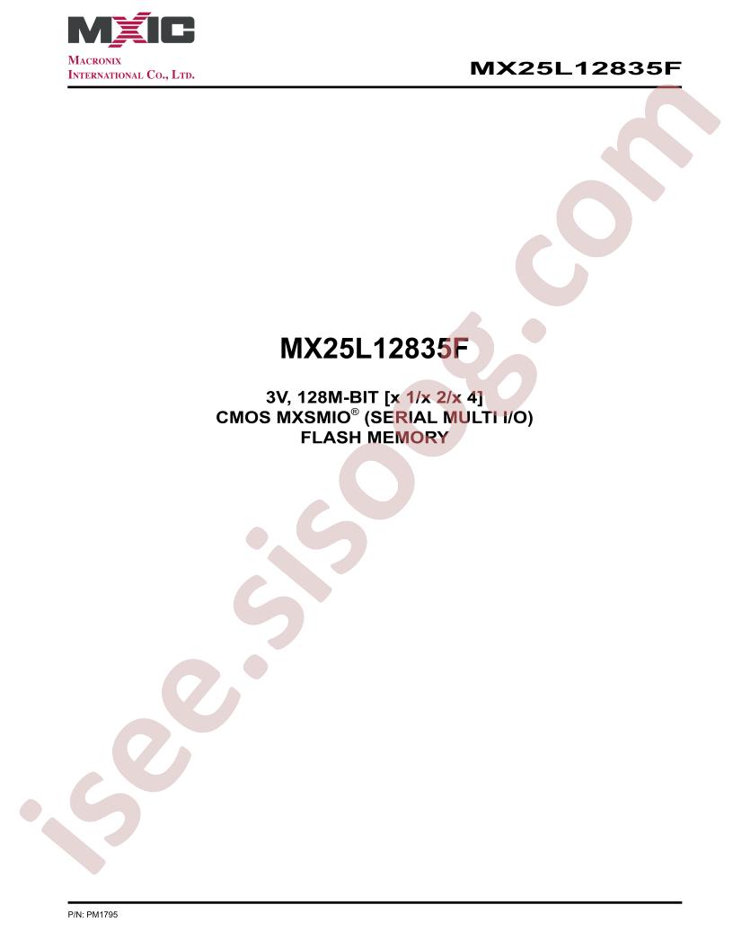 MX25L12835FZNI-10G