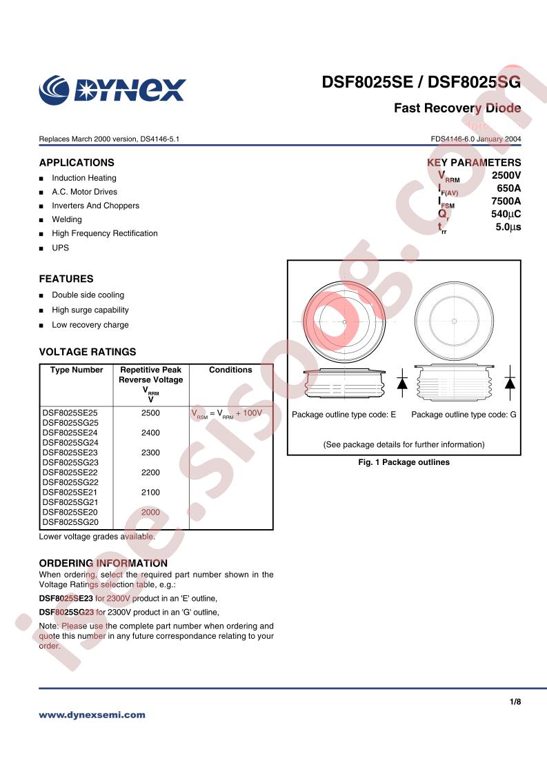 DSF8025SE20