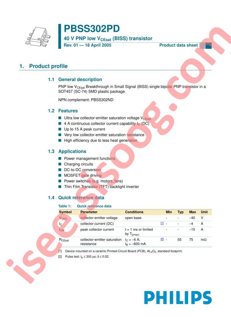 PBSS302PD