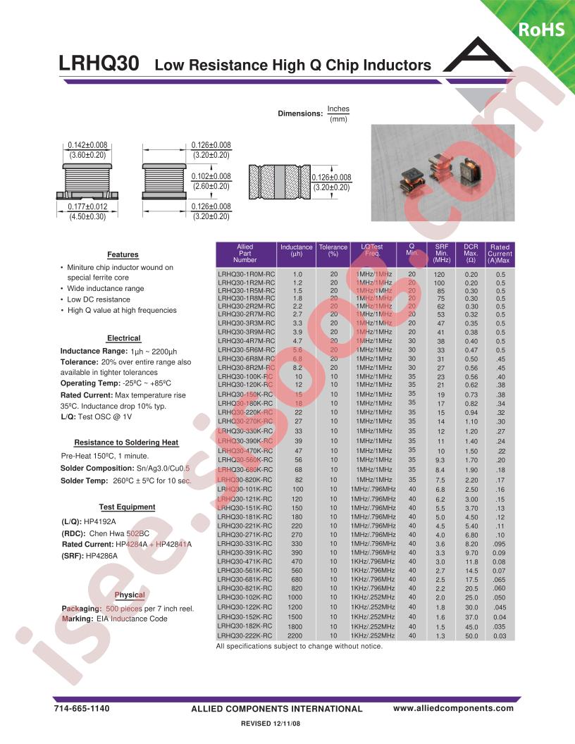 LRHQ30-122K-RC