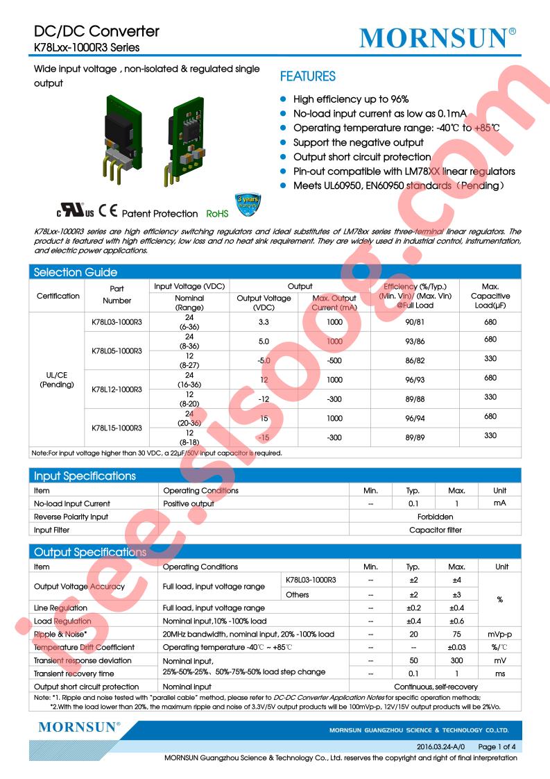 K78L03-1000R3