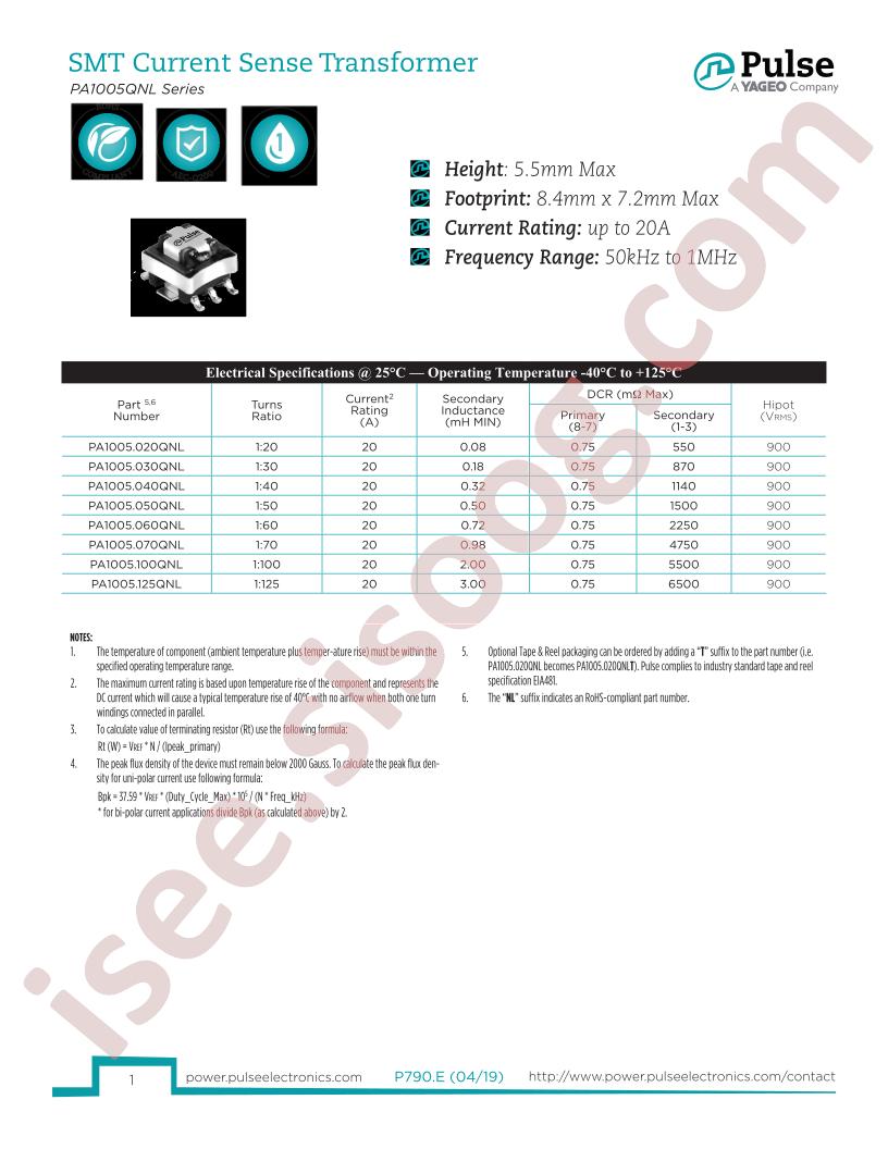 PA1005.030QNL