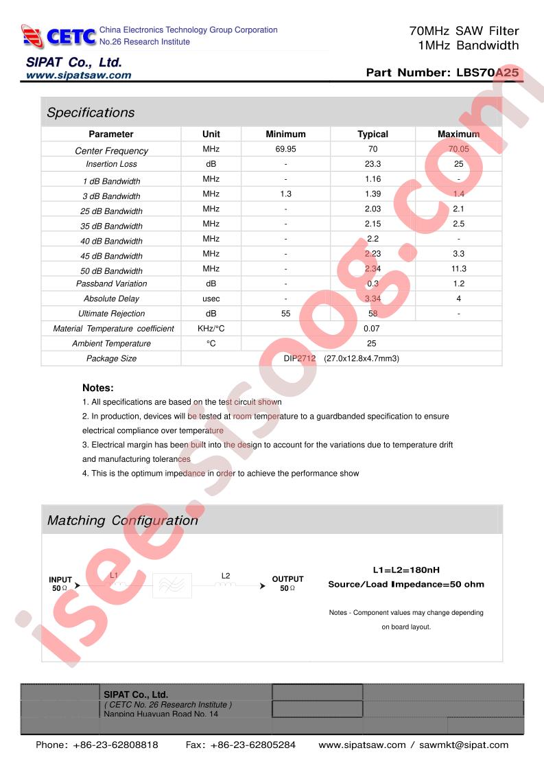 LBS70A25