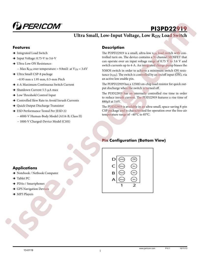 PI3PD22919GBE