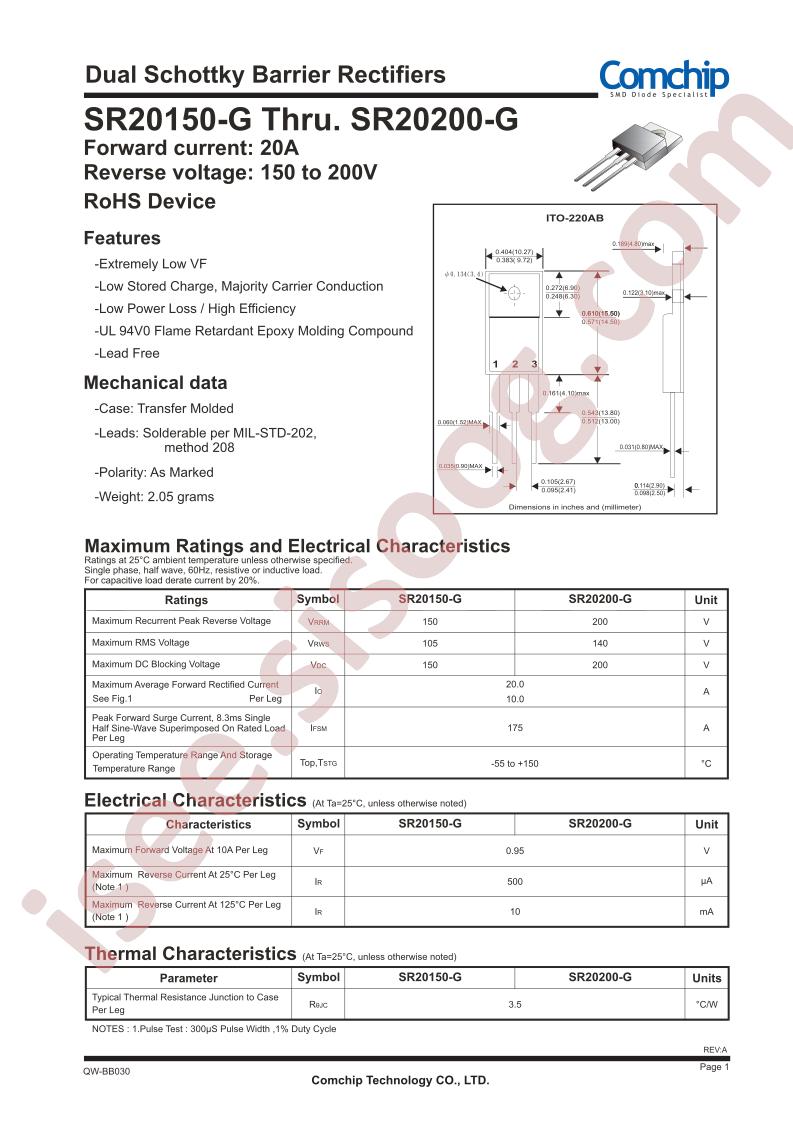 SR20200-G