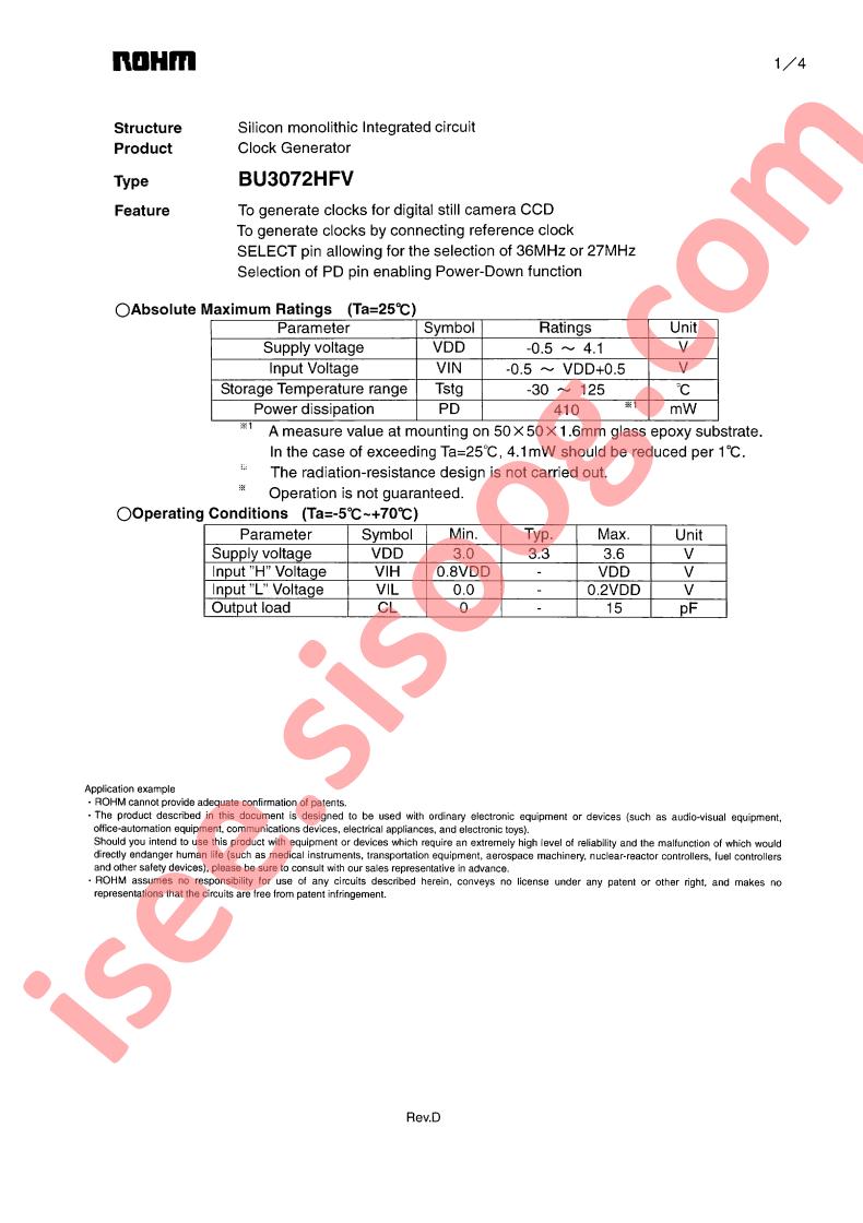 BU3072HFV