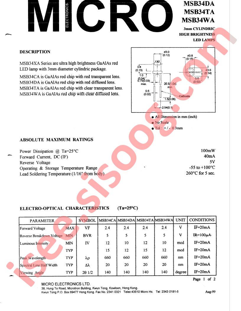 MSB34CA