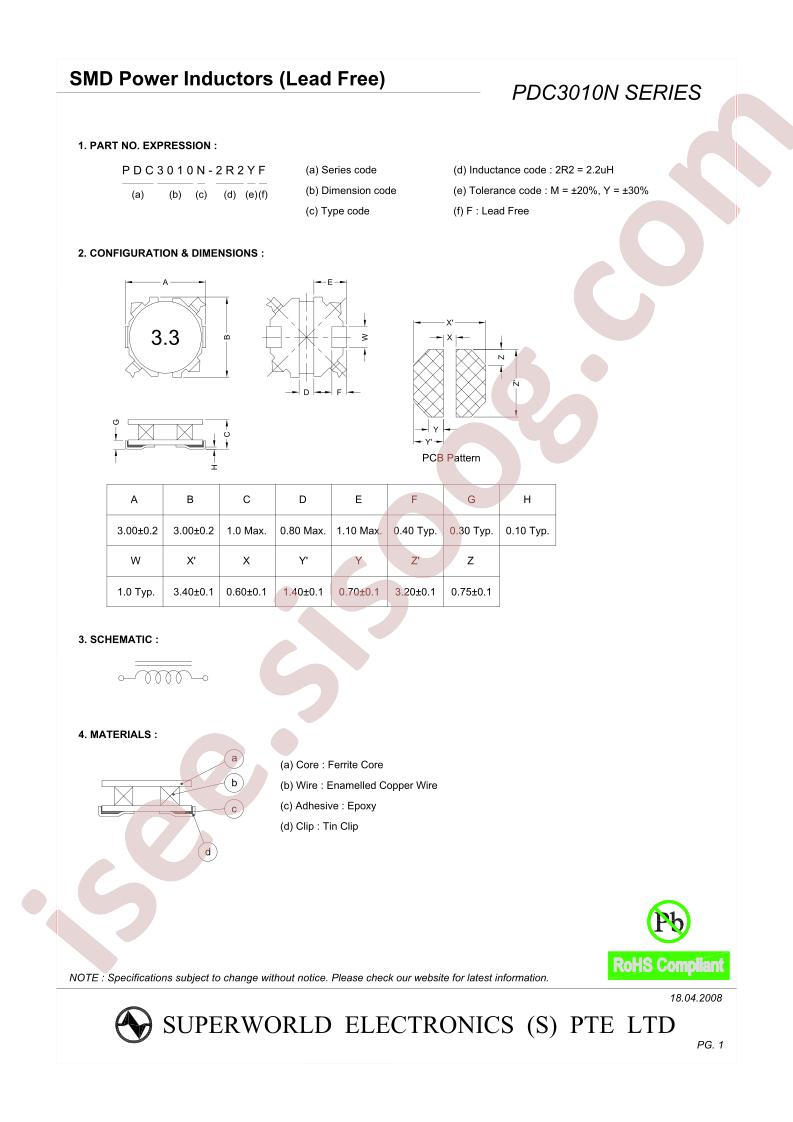 PDC3010N-3R3YF