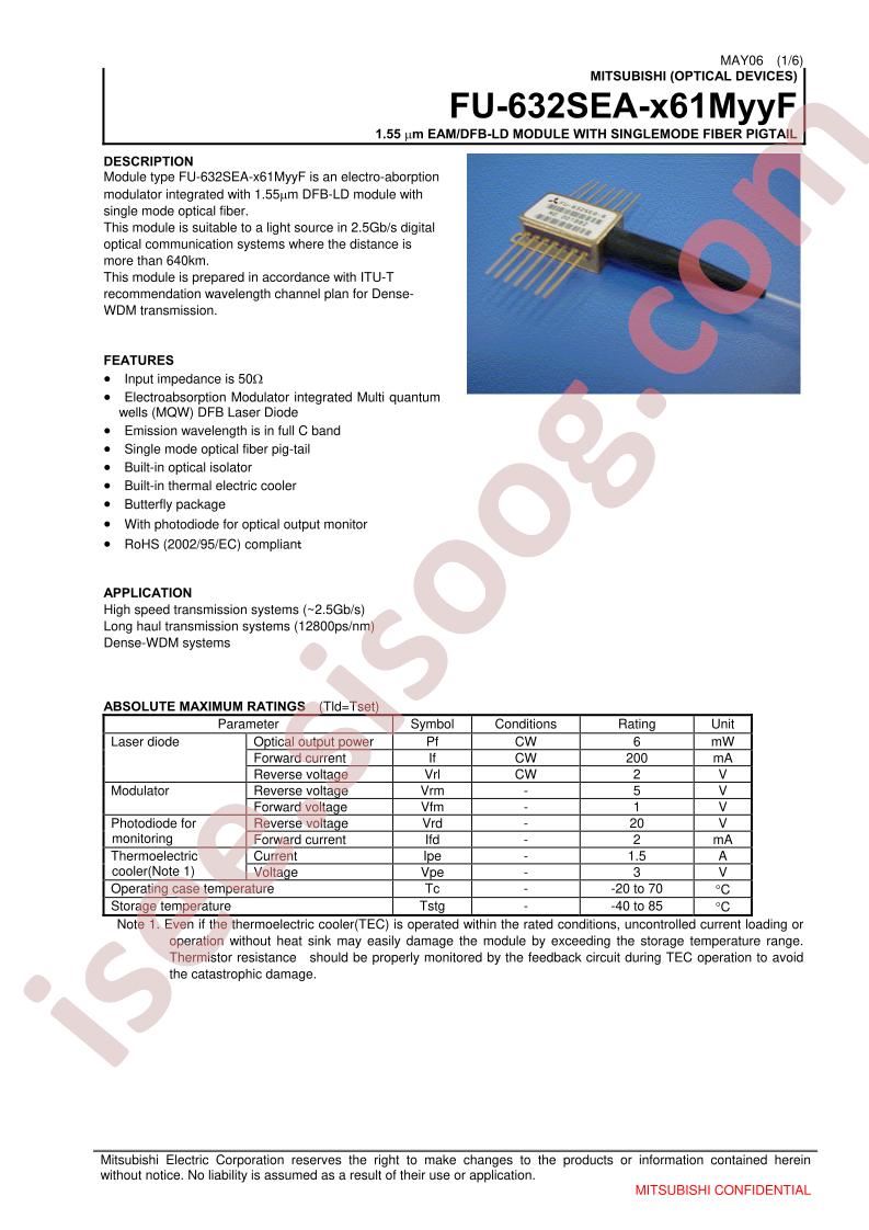 FU-632SEA-W61M51F