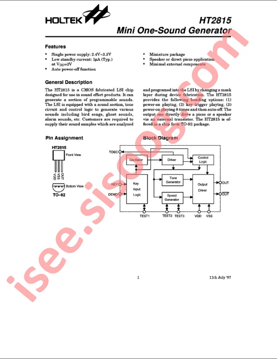 HT2815A