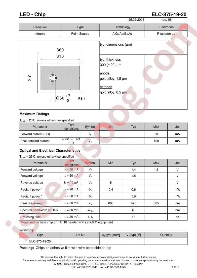 ELC-875-19-20