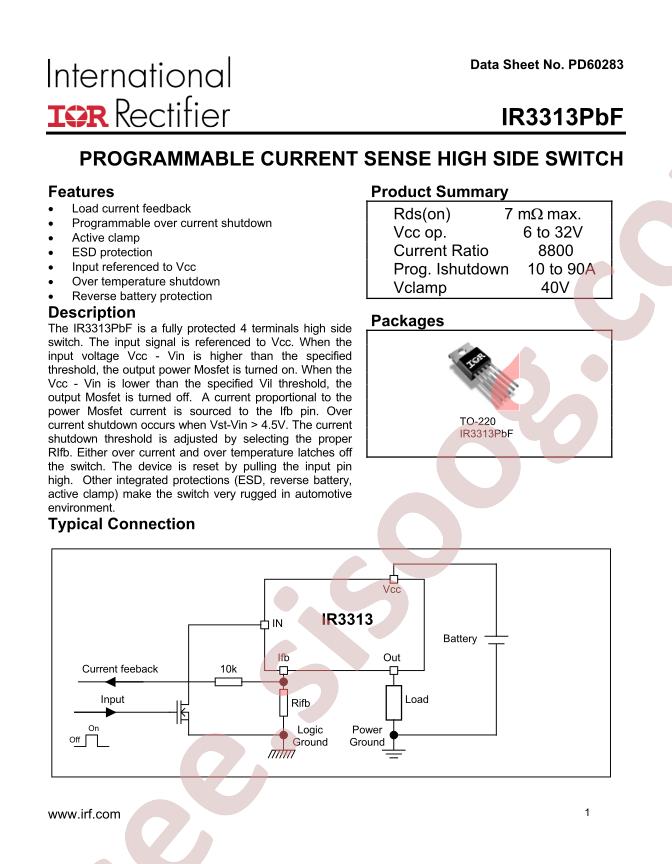 IR3313PBF