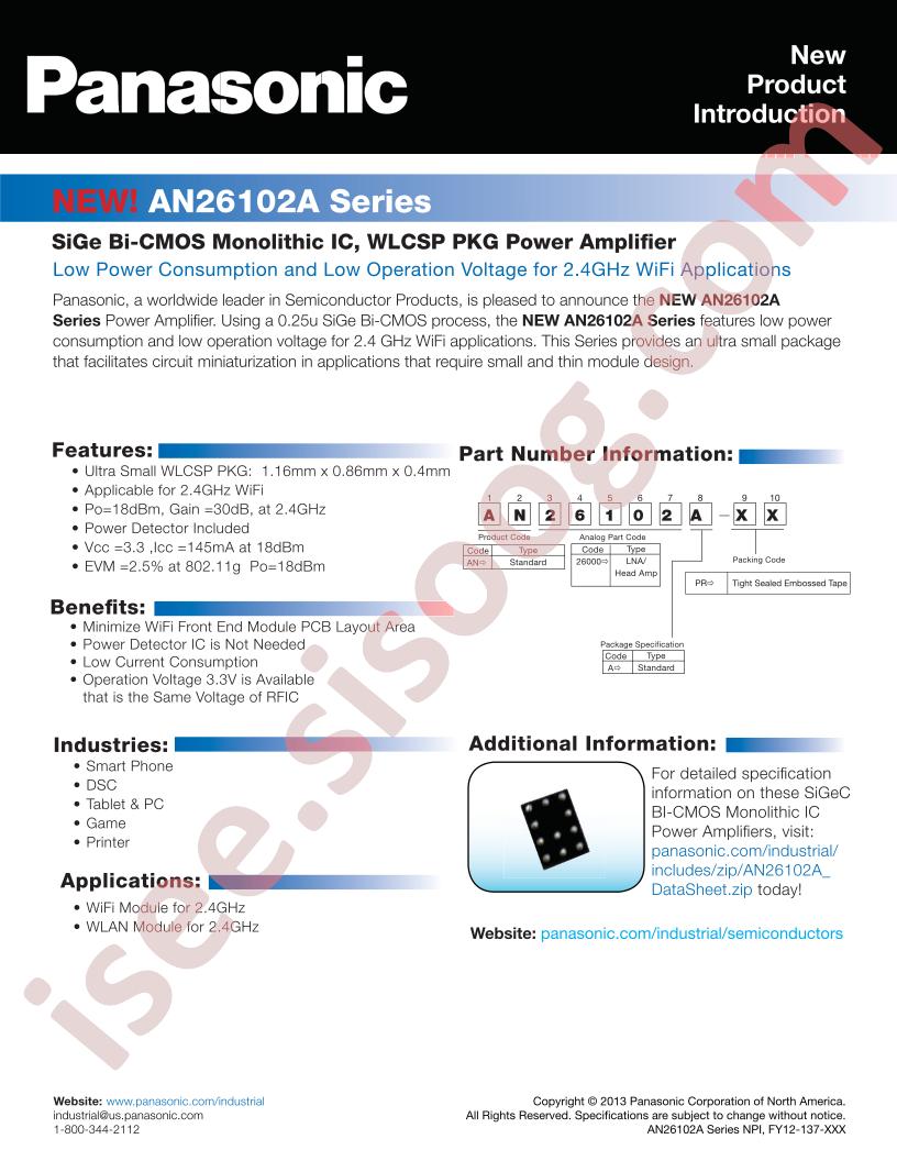 AN26102A