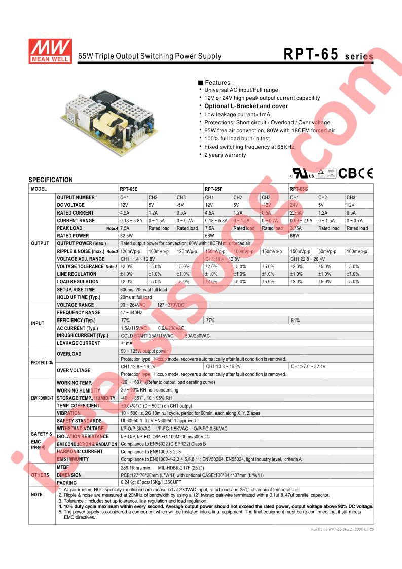 RPT-65E