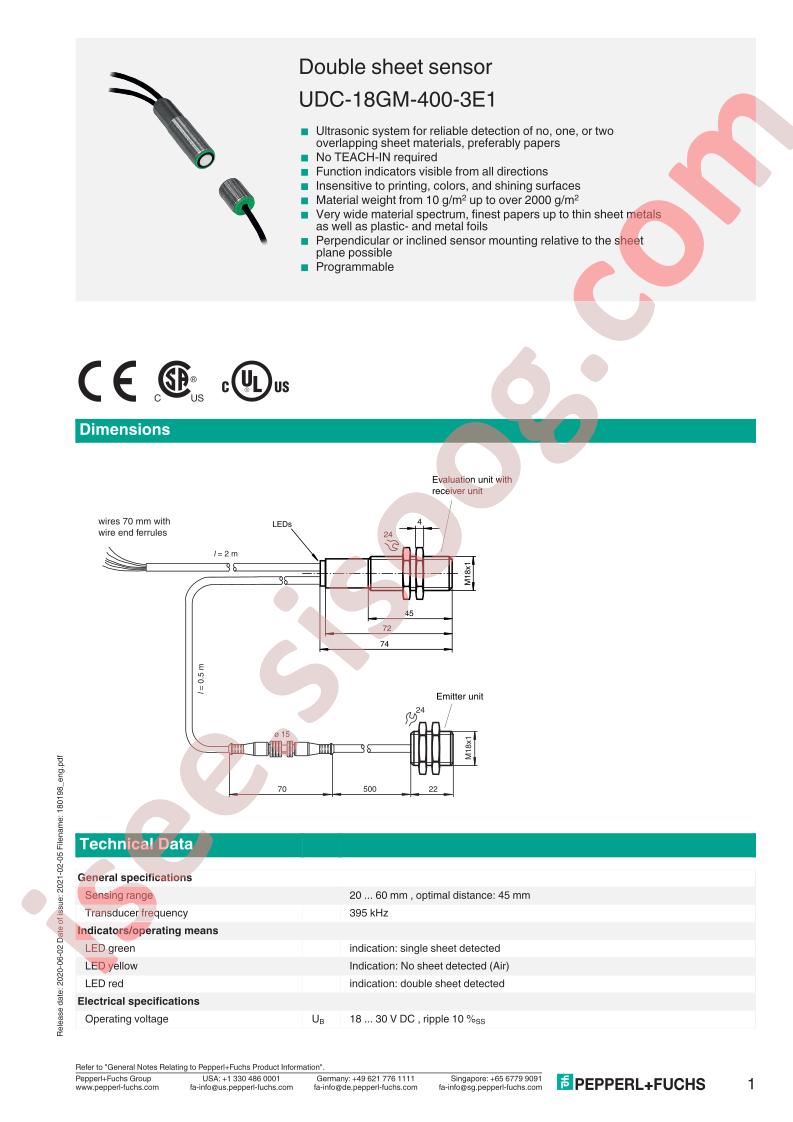 UDC-18GM-400-3E1