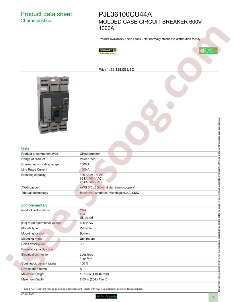 PJL36100CU44A