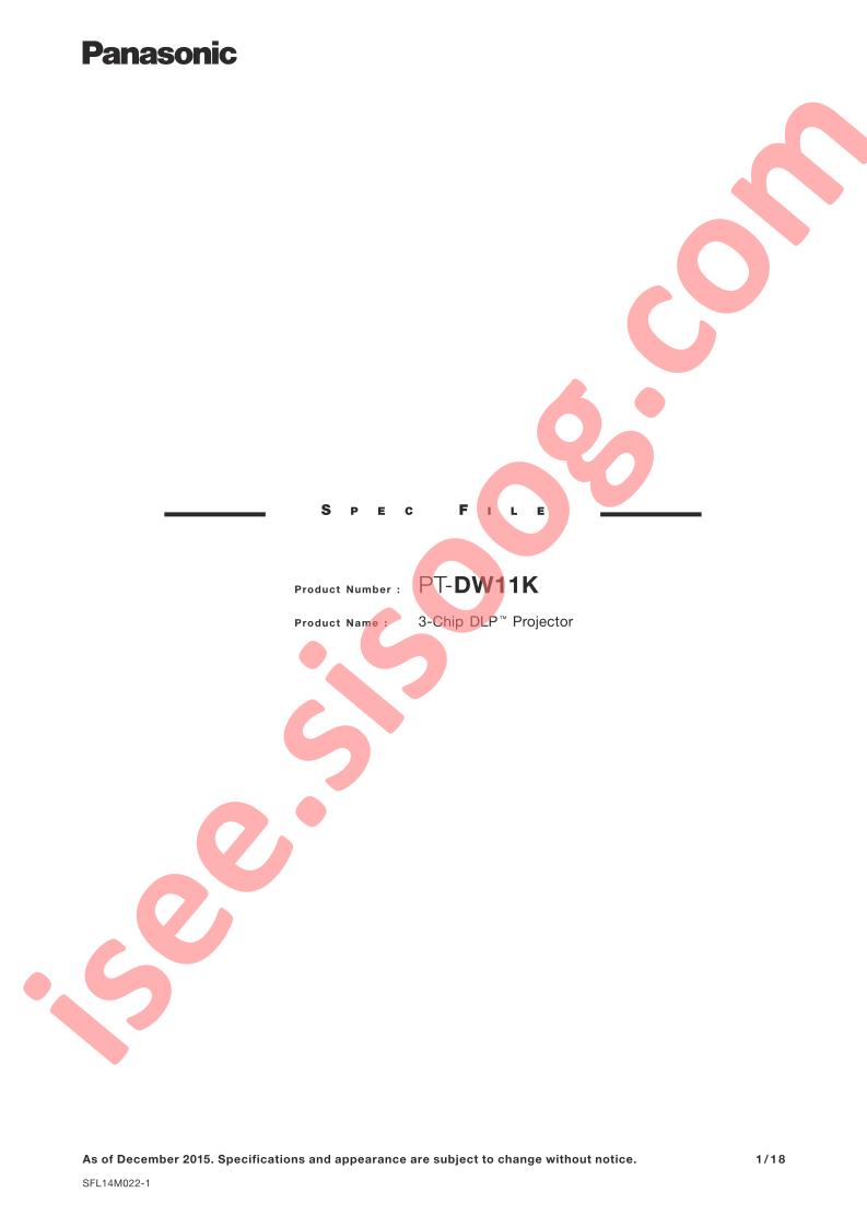 PT-DW11K
