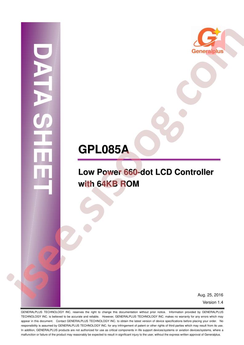 GPL085A