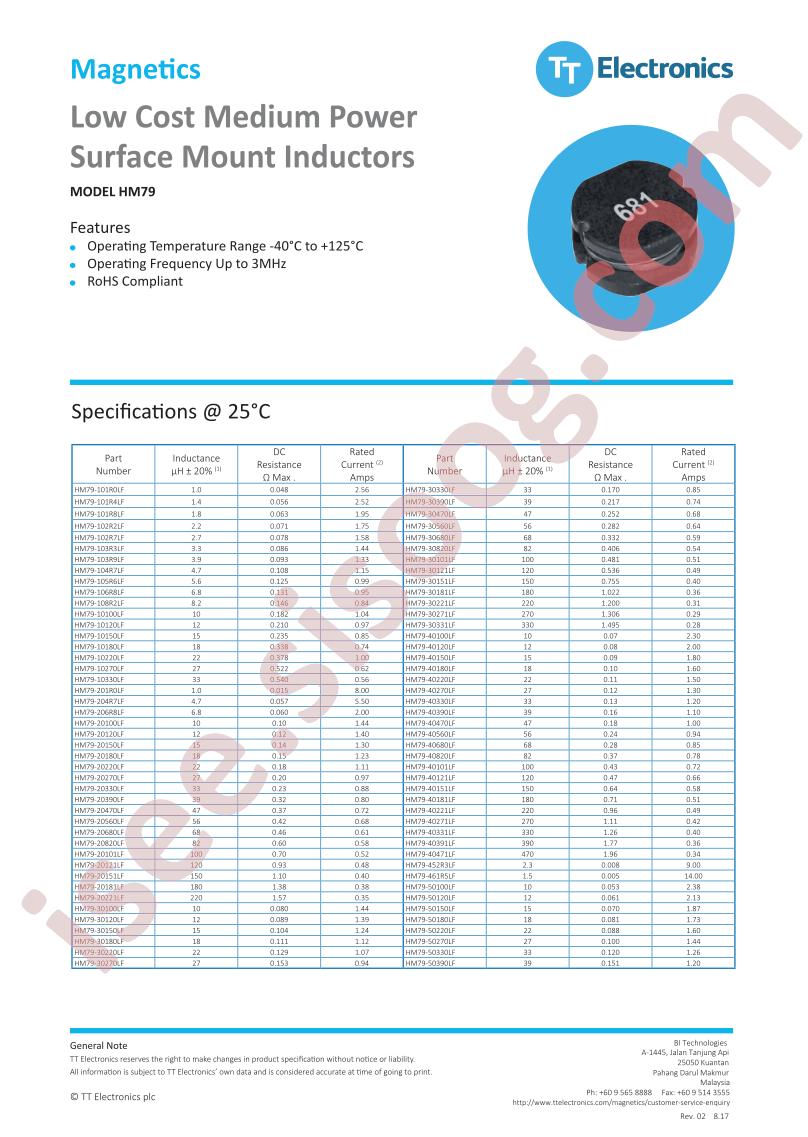 HM79-20181LF