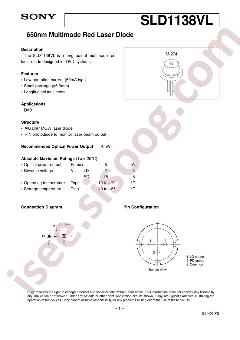 SLD1138VL