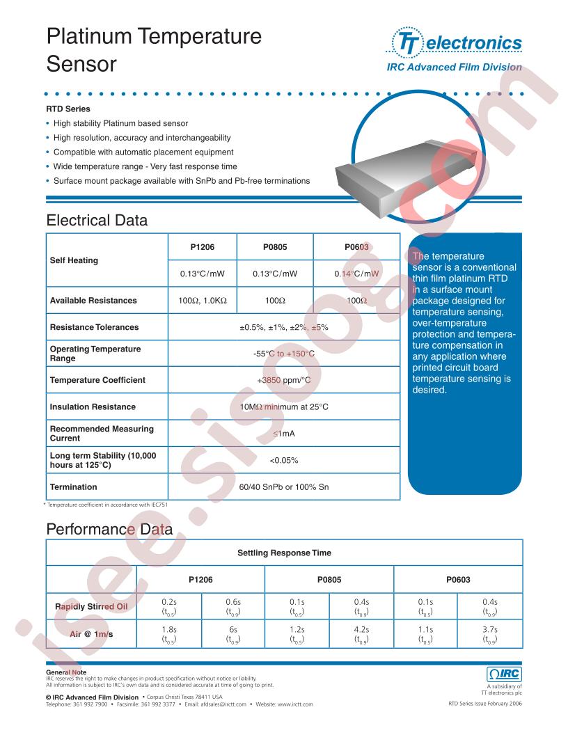 RTD-P1206LF-42-1000-D