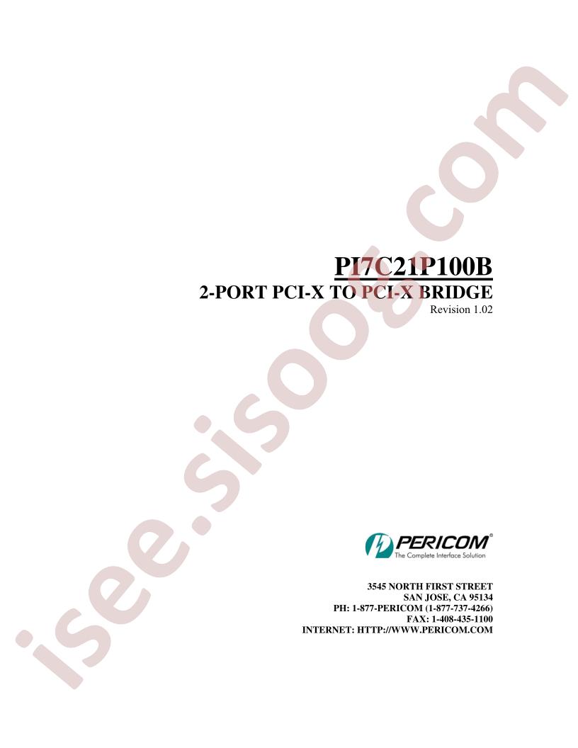 PI7C21P100B