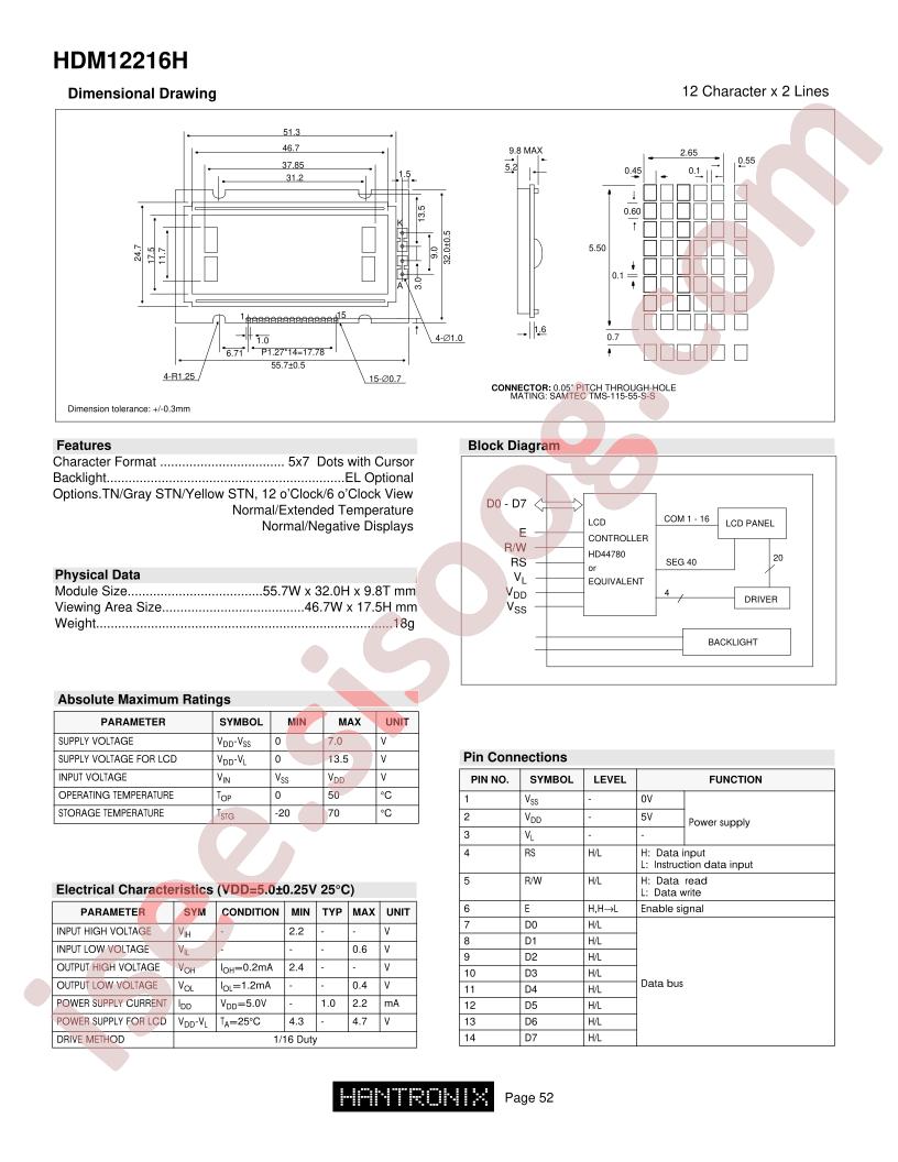HDM12216H