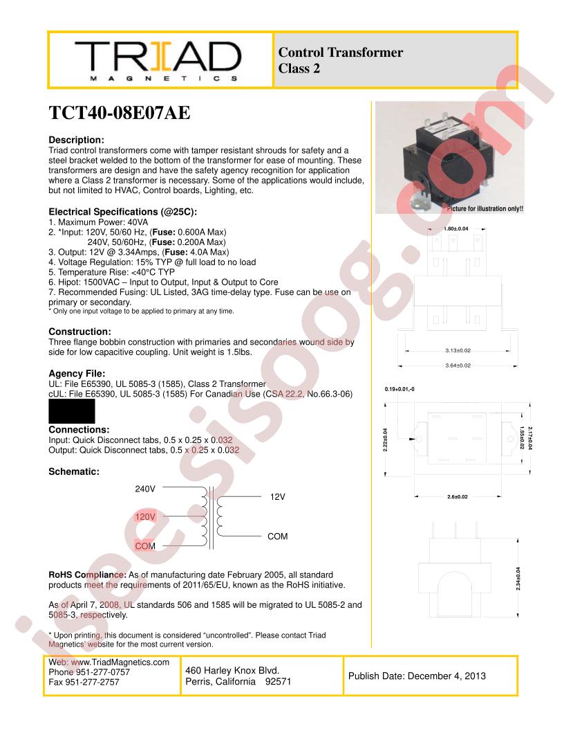 TCT40-08E07AE