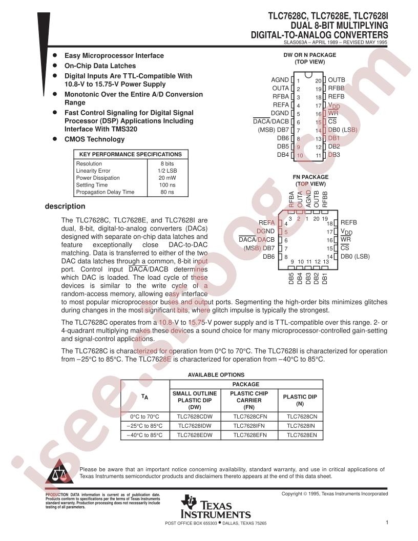 TLC7628C