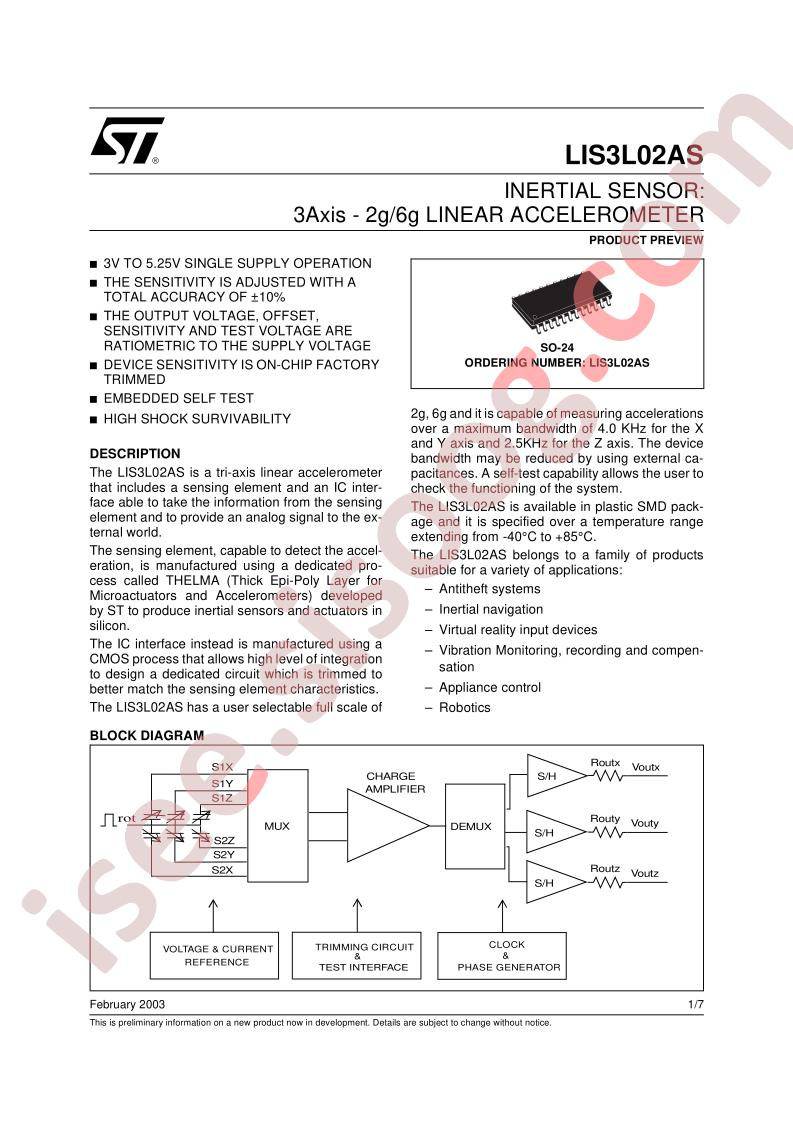 LIS3L02AS