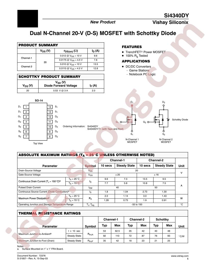 SI4340DY