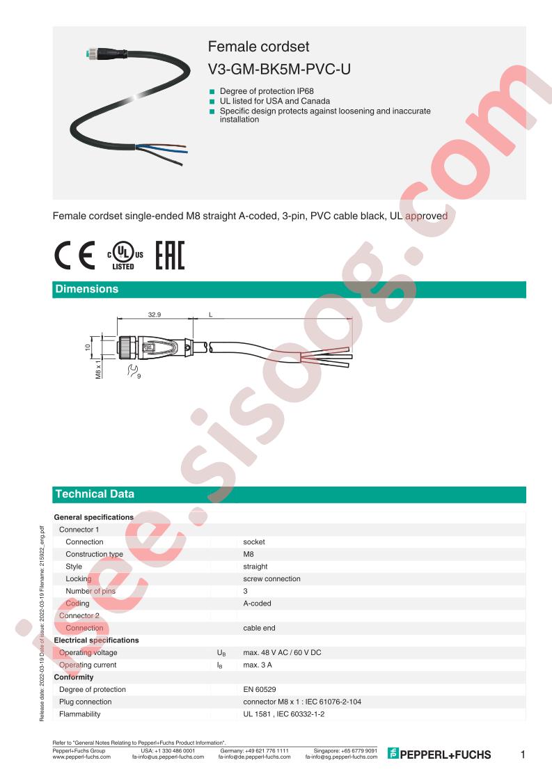 V3-GM-BK5M-PVC-U