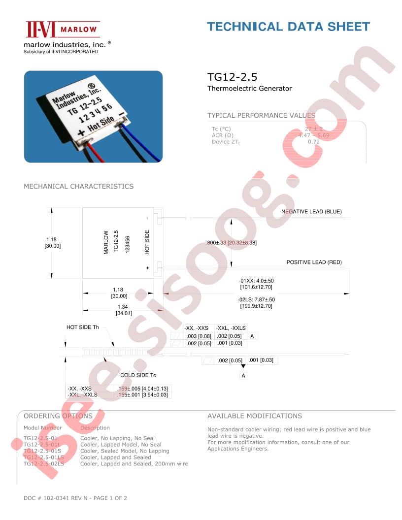 TG12-2.5-01S