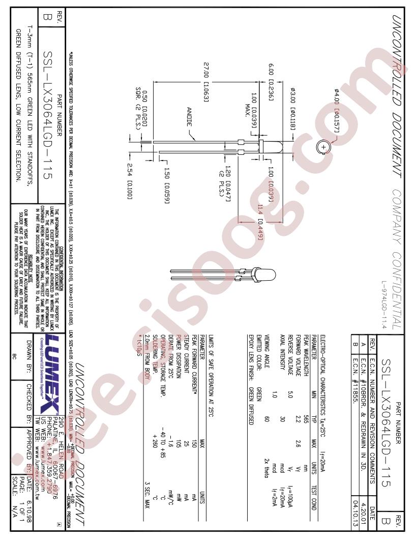 SSL-LX3064LGD-115