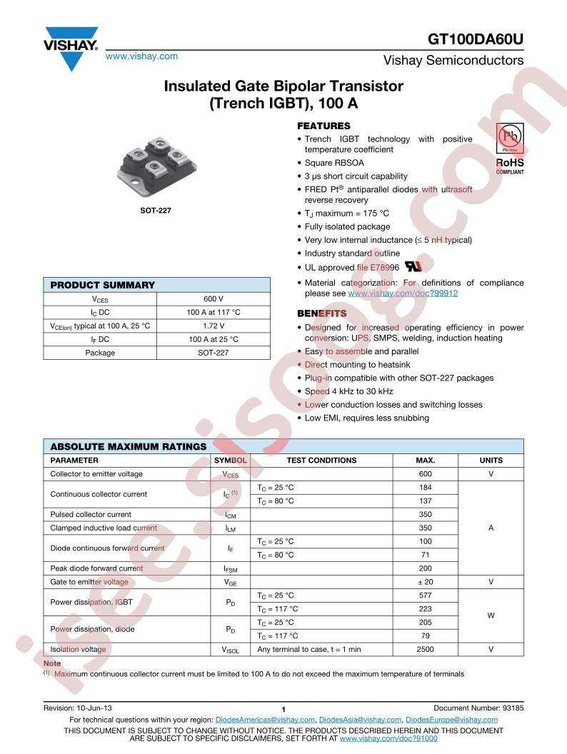 GT100DA60U