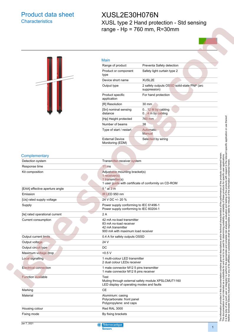 XUSL2E30H076N