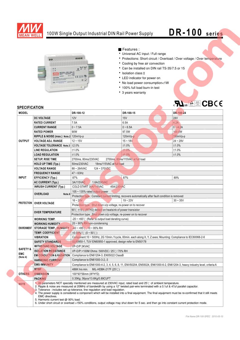 DR-100-12