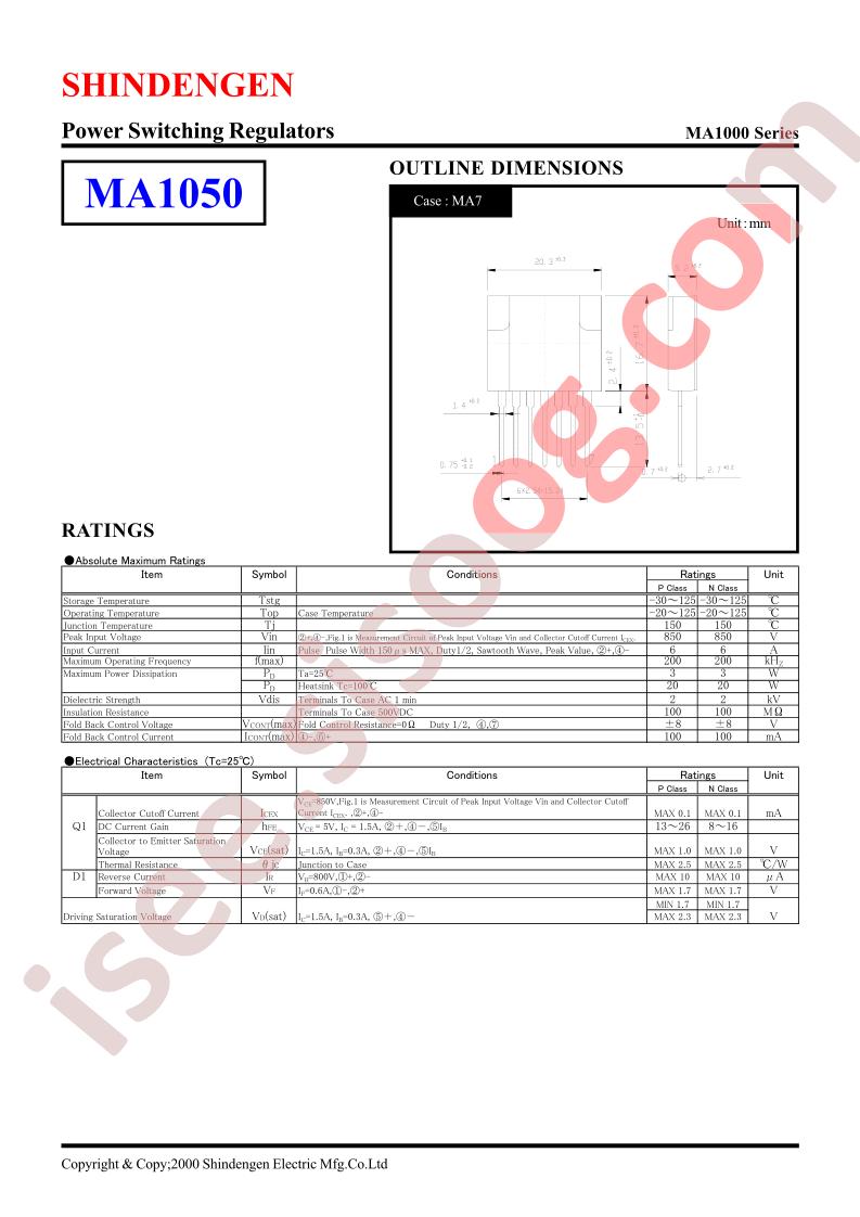 MA1050