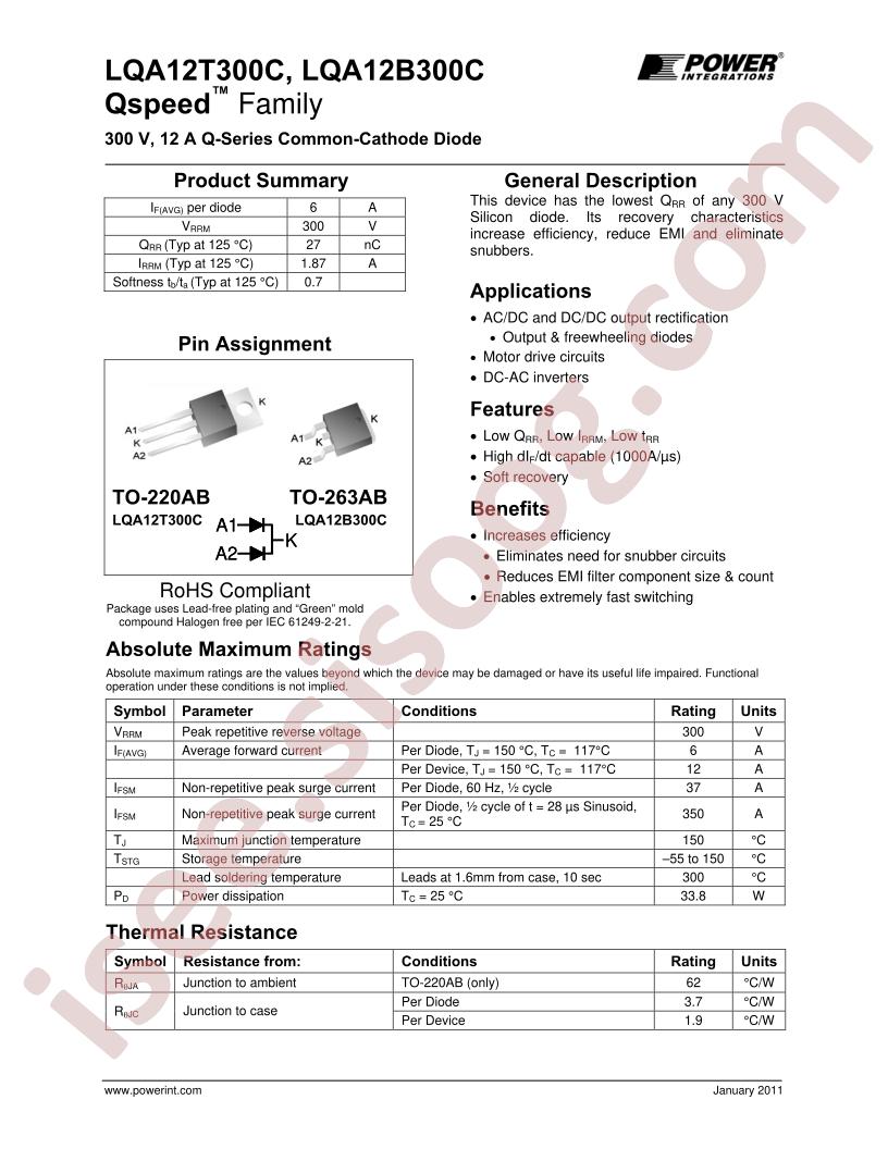 LQA12B300C
