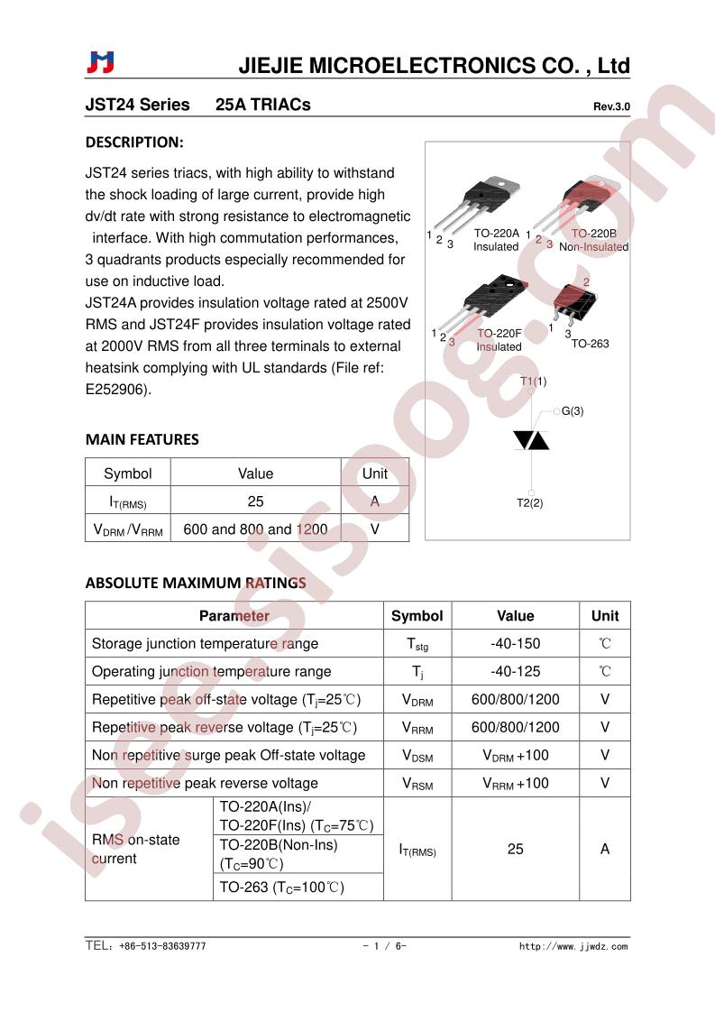 JST24A-600BW