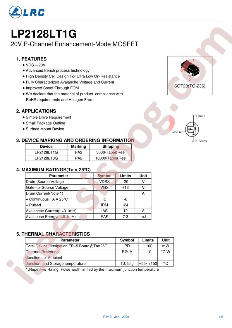 LP2128LT3G