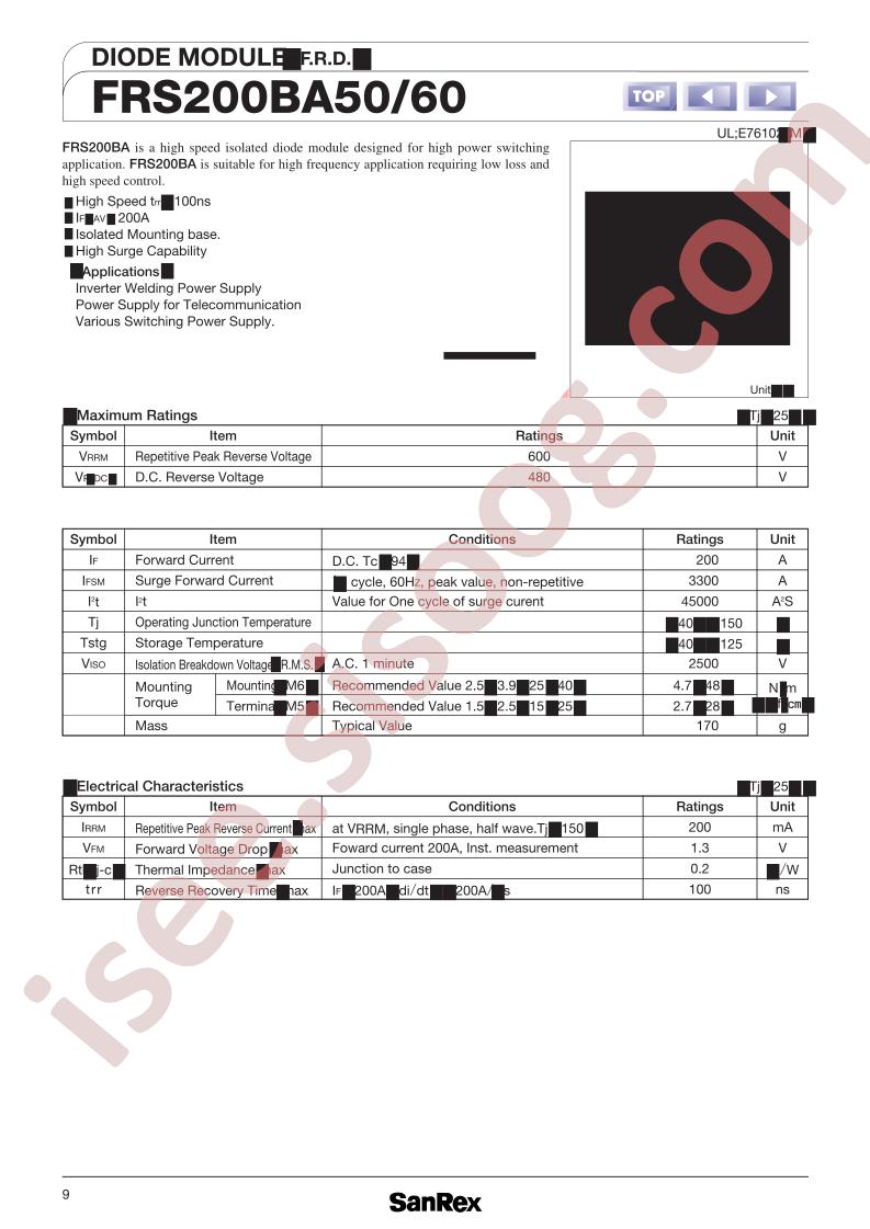 FRS200BA60