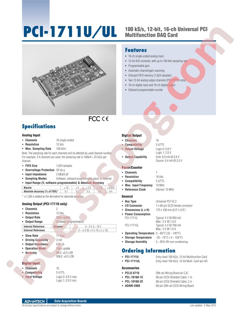 PCI-1711UL