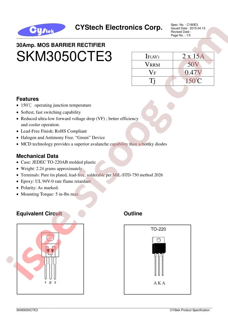 SKM3050CTE3