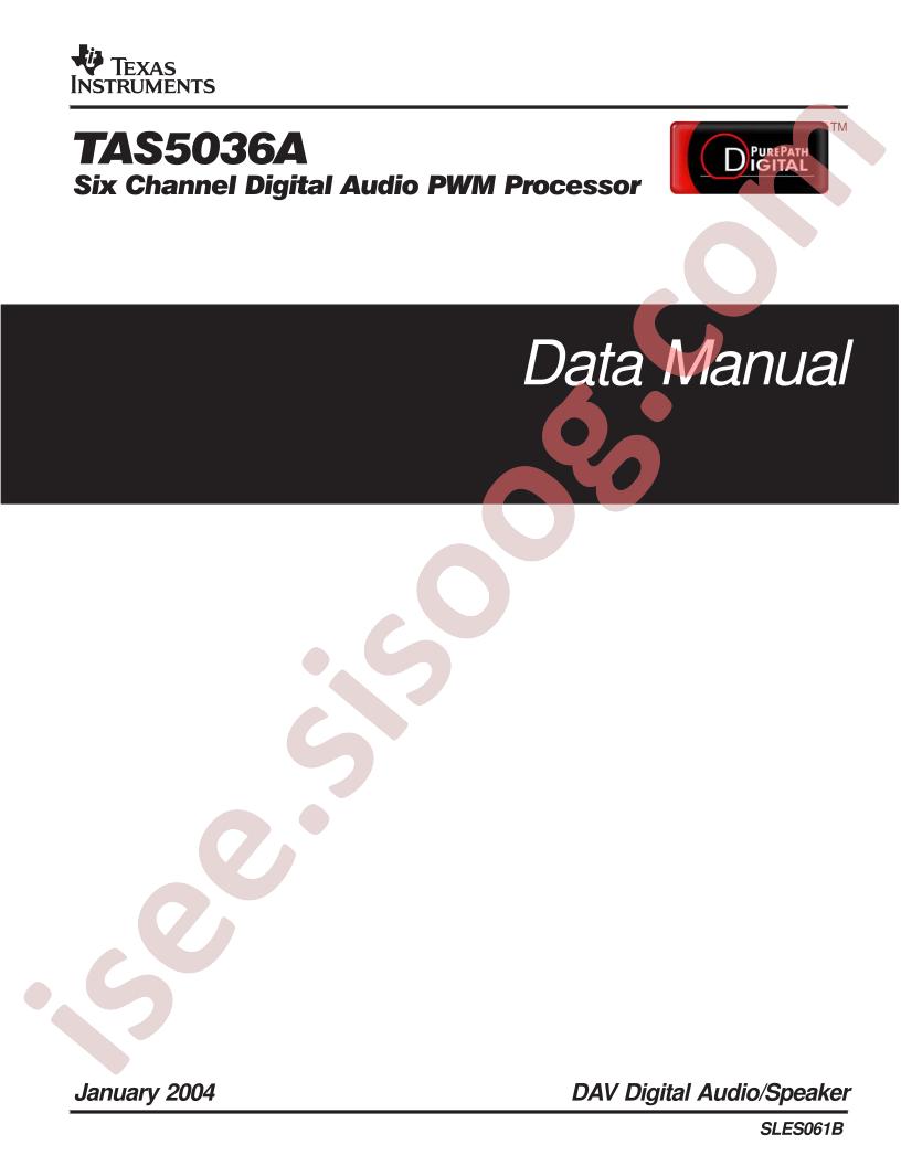 TAS5036APFCR