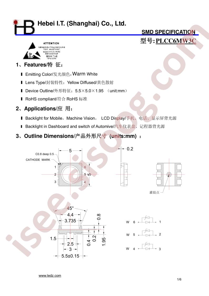 PLCC6MW3C