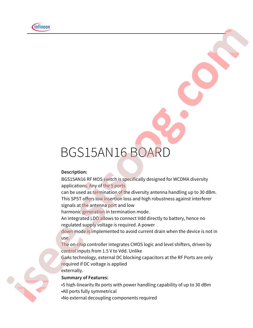BGS15AN16BOARD