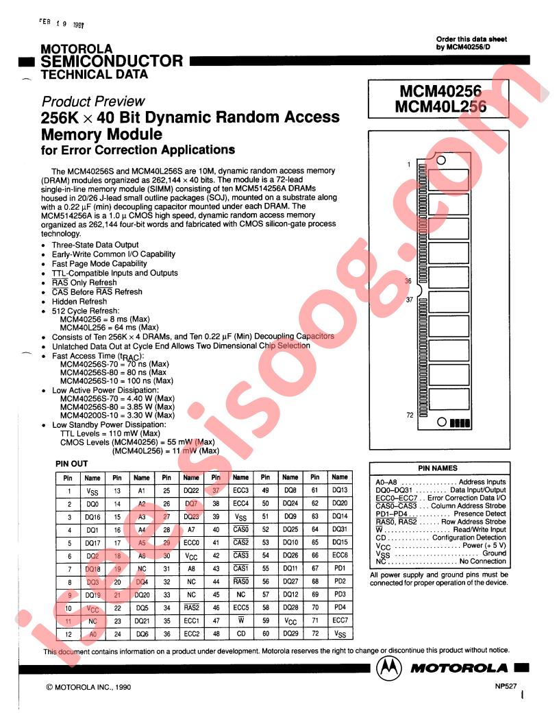 MCM40256