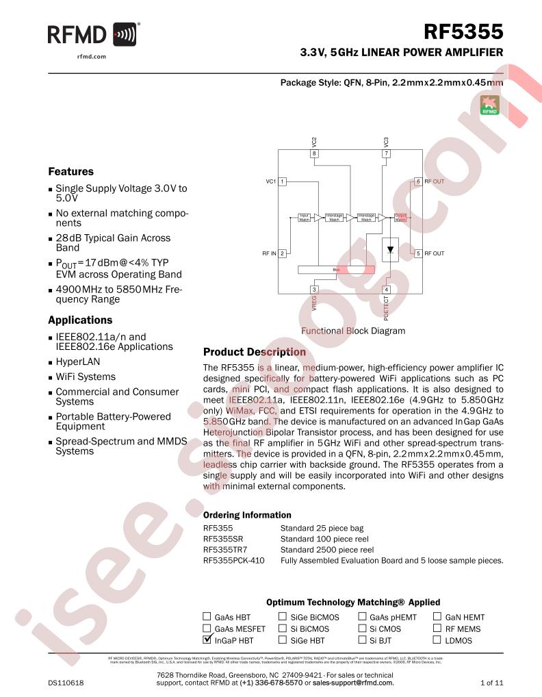 RF5355PCK-410