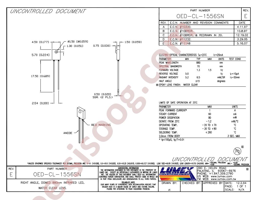 OED-CL-1556SN